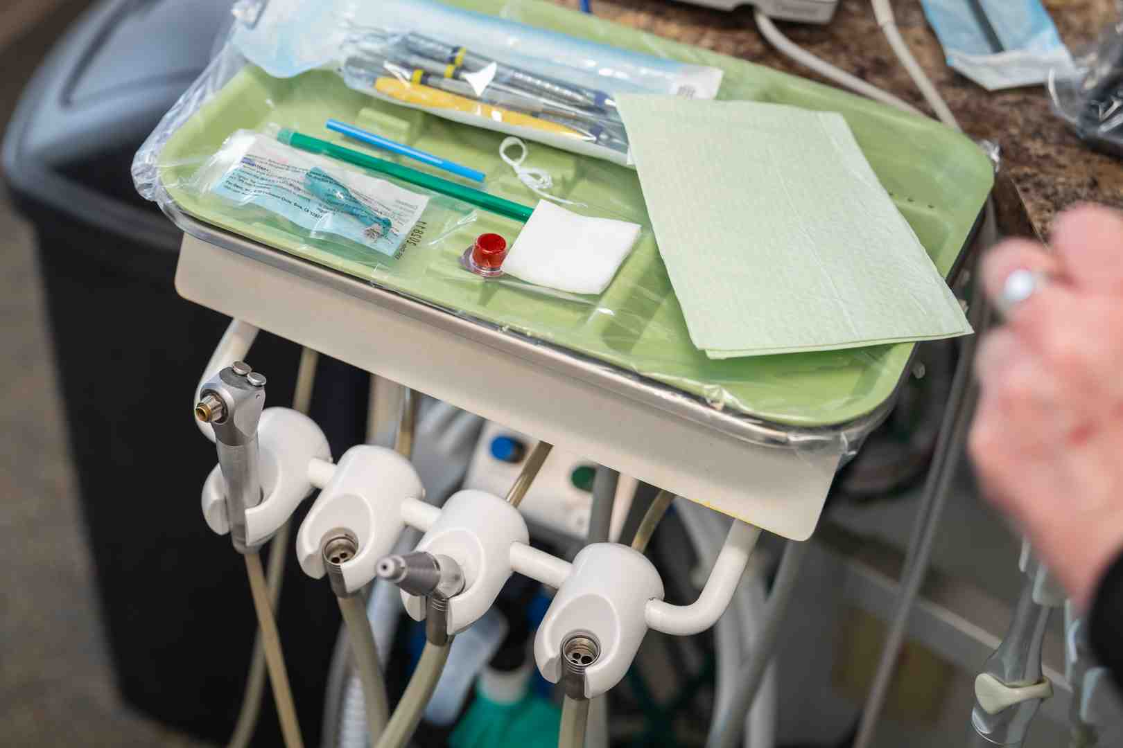 Different types of dental crown materials displayed side by side - dental crown prep